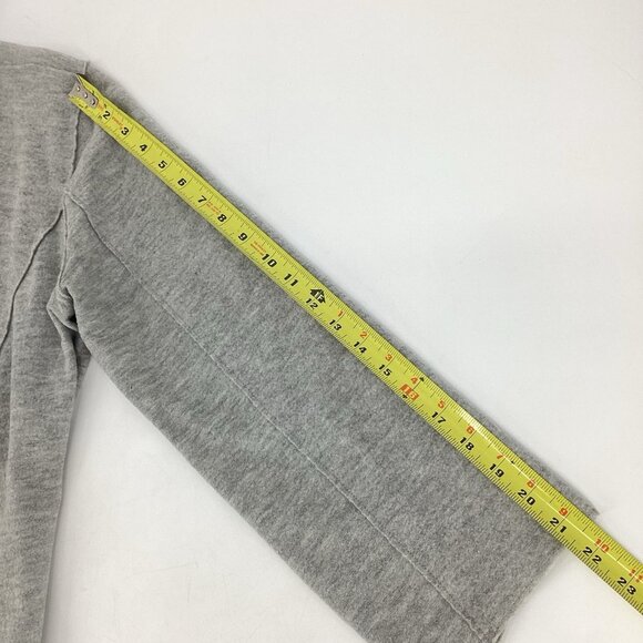 Eileen Fisher Women’s Gray Boiled Merino Wool Jacket Capsule Wardrobe Size M - Picture 6 of 11